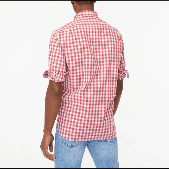 J. Crew Gingham Untucked Button Down - Picture 3 of 6